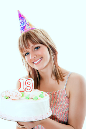 19th birthday girl