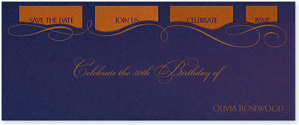 50th birthday party invitation