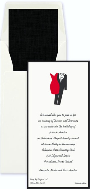 Adult Birthday Invitations