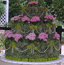 birthday flower cake