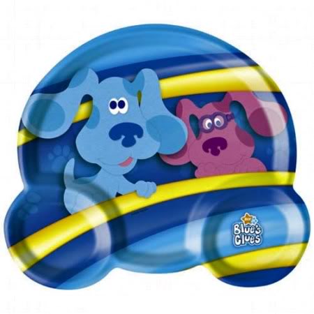 blues clues plate