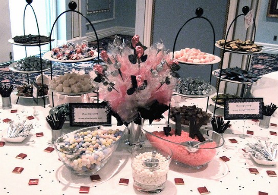 candy buffet