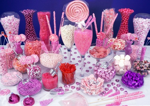 candy buffet