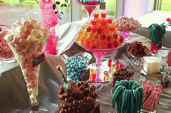 candy buffet