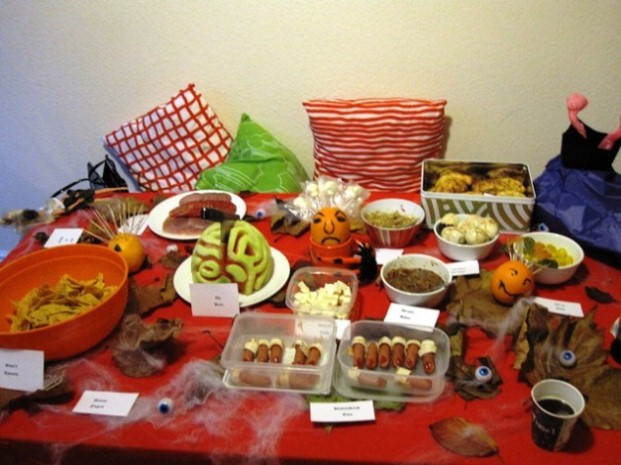 halloween birthday party food