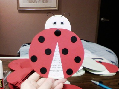 Ladybug Birthday Invitation