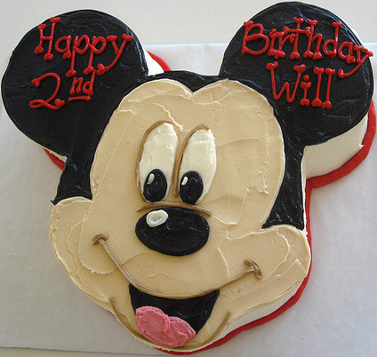 Mickey Mouse Birthday Cake