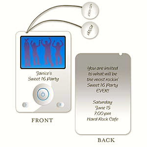 Teen Party Invitations