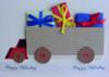 Construction Truck Birthday Invitation