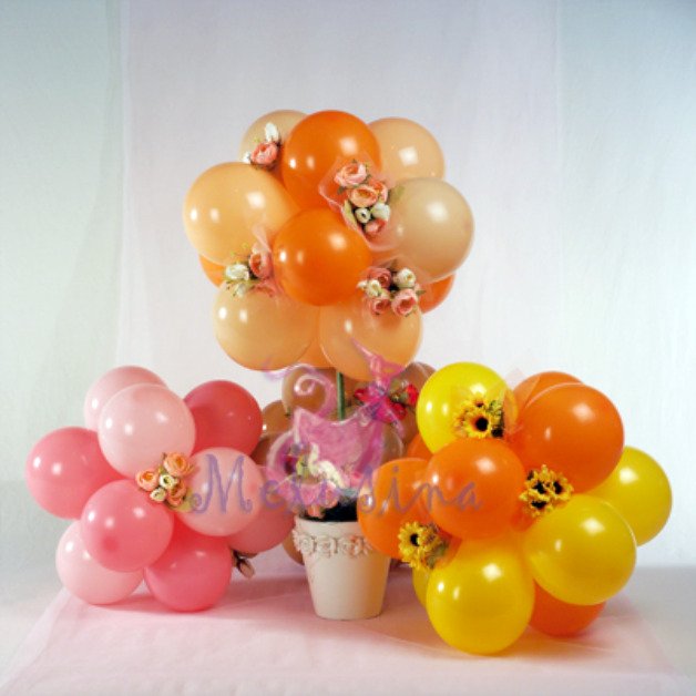 balloon flower pot