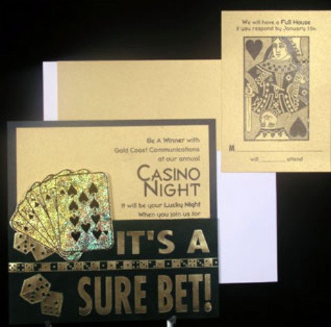 Casino Party Invitations