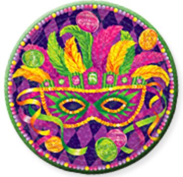 masquerade plate